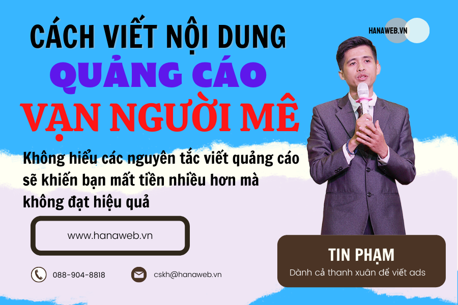 Hướng dẫn cách viết quảng cáo Google Adwords vạn người mê | Hanaweb.vn